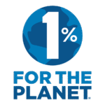 onepourcent for the planet logo square